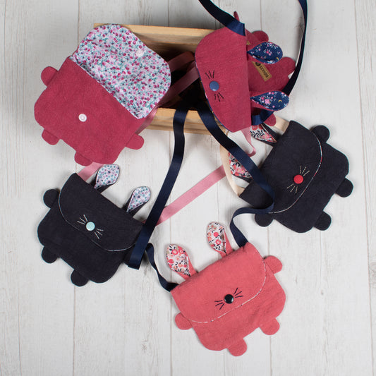 Mini sac lapin (divers coloris)