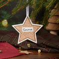 Charger l'image dans la visionneuse de la galerie, Étoile avec prénom – décoration à suspendre