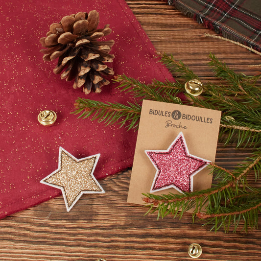 Étoile à paillettes