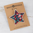 Charger l'image dans la visionneuse de la galerie, Étoile (divers coloris) – broche ou magnet