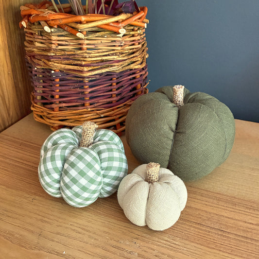Trio de citrouilles