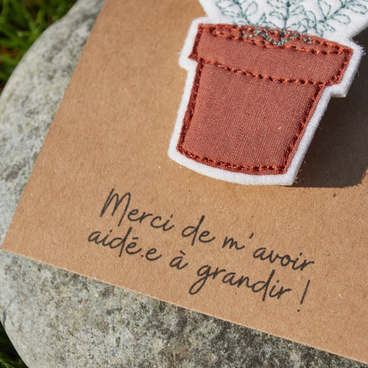 Petite plante (2 variantes) – broche