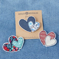 Charger l'image dans la visionneuse de la galerie, Duo de cœurs (divers coloris)