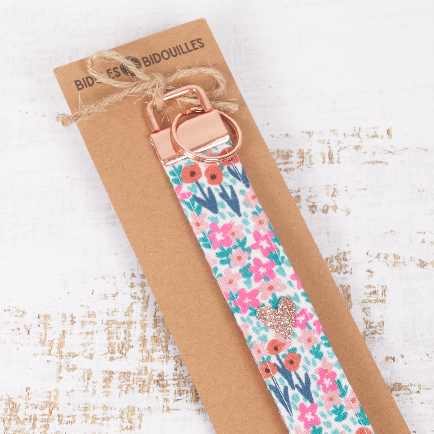 Porte-clé "mains libres" personnalisé (divers coloris)