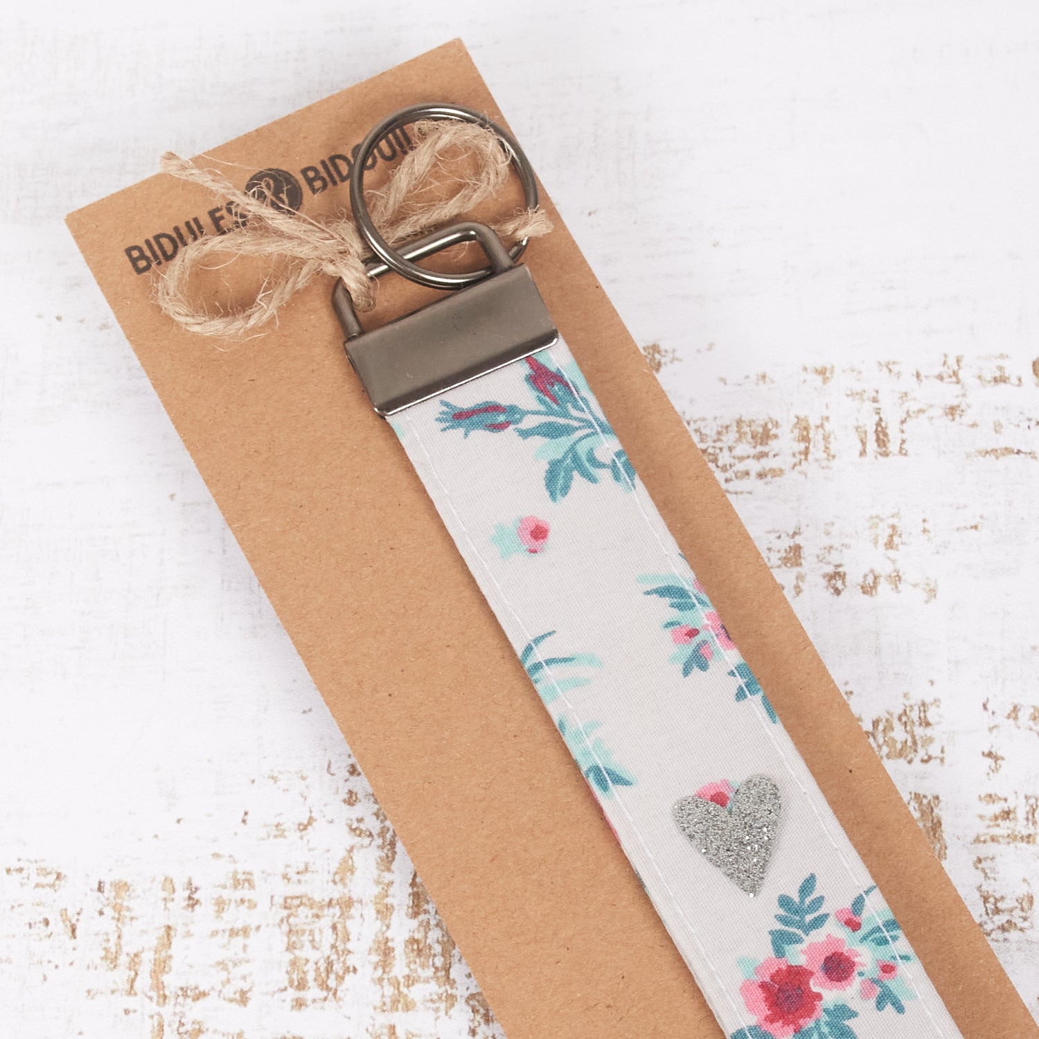 Porte-clé "mains libres" personnalisé (divers coloris)