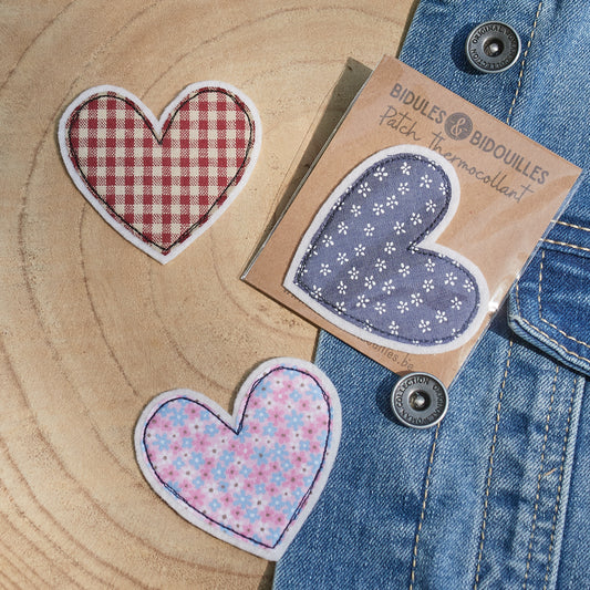 Patch cœur (diverses variantes)