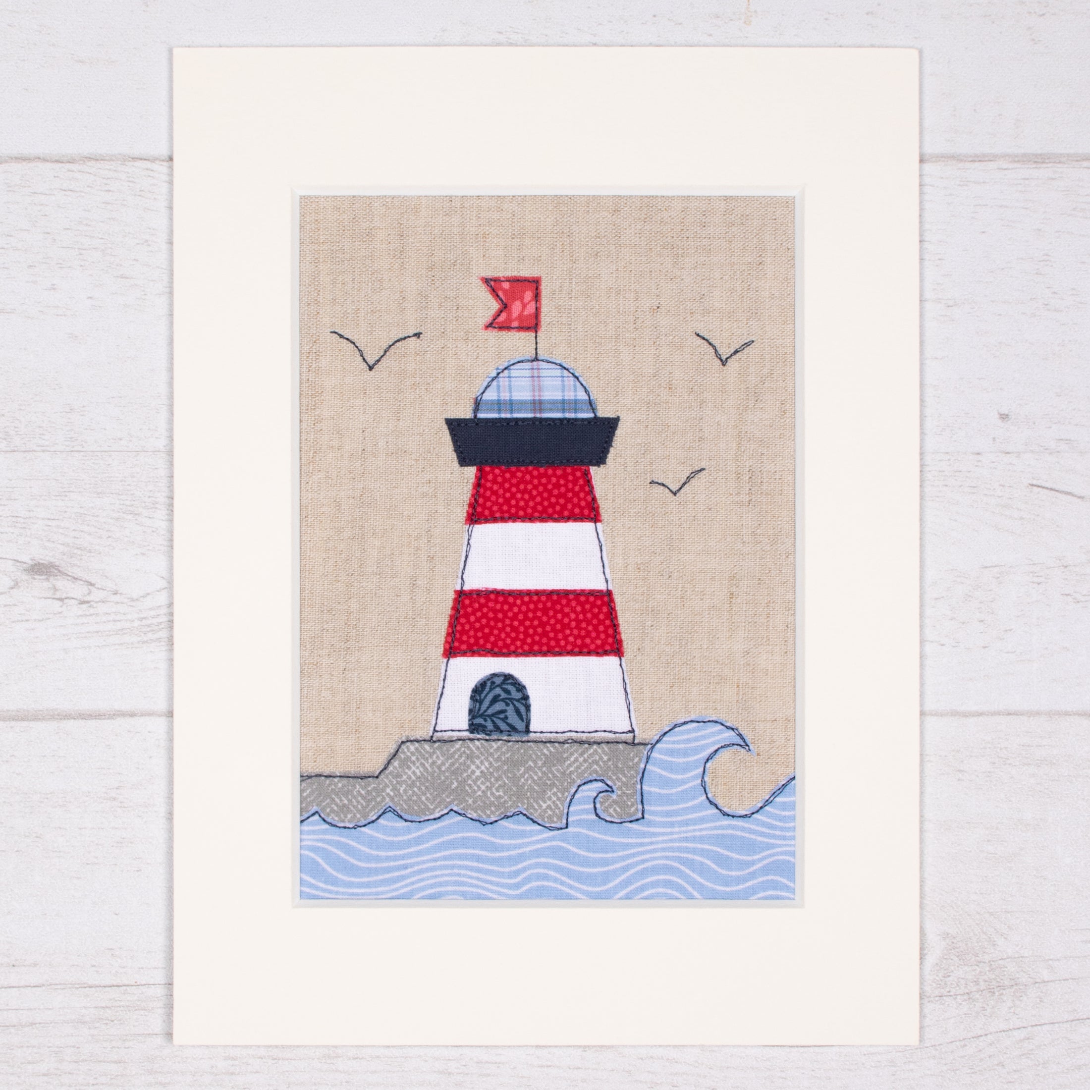 Tableau cousu phare