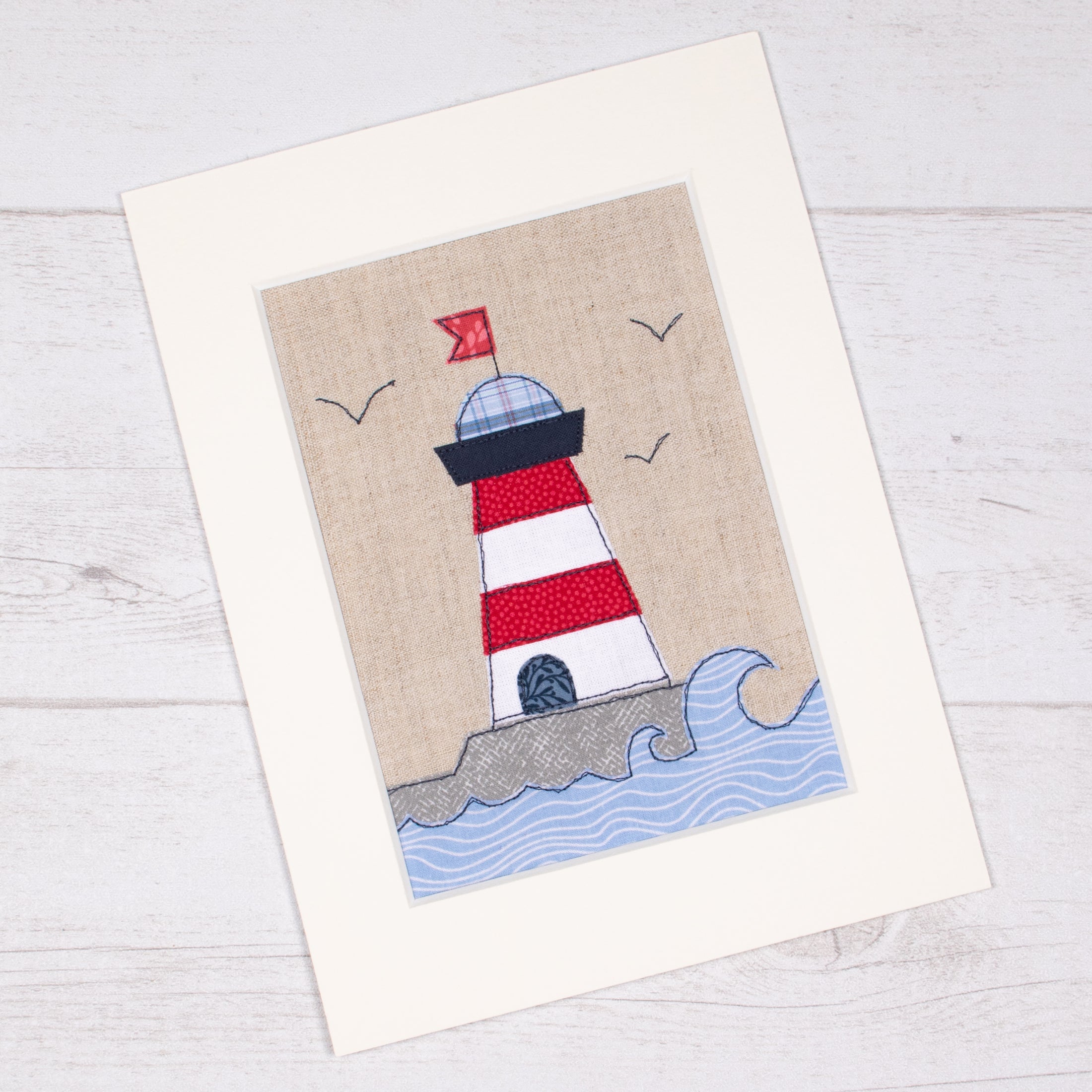 Tableau cousu phare