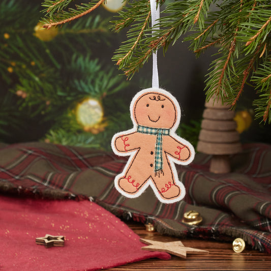 Bonhomme en pain d'épices – décoration à suspendre