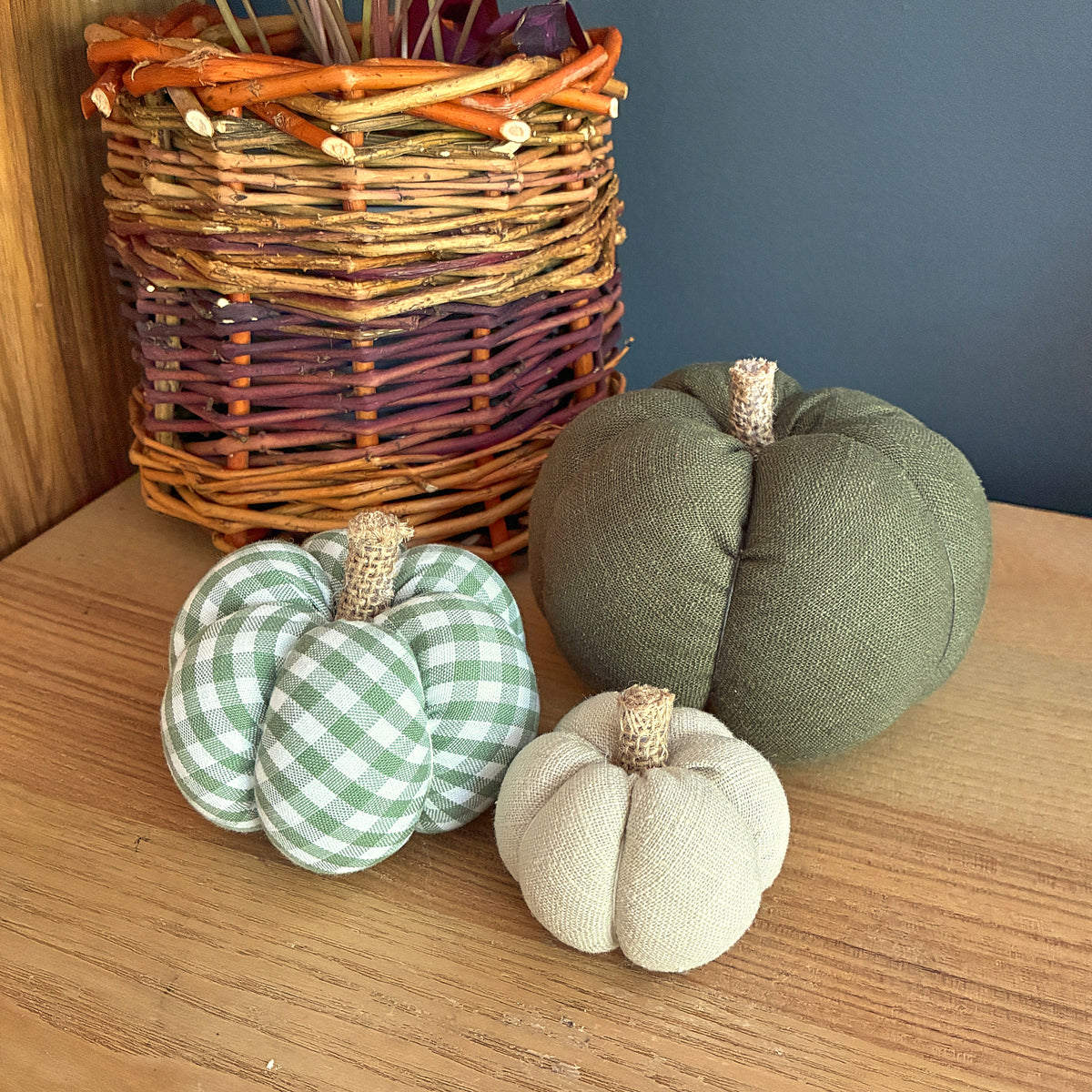 Trio de citrouilles
