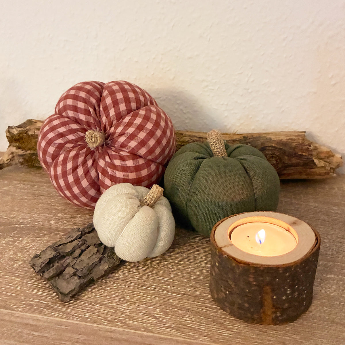 Trio de citrouilles