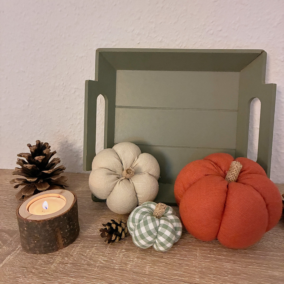 Trio de citrouilles