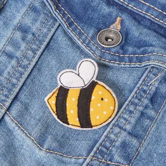 broche abeille faite main en Belgique