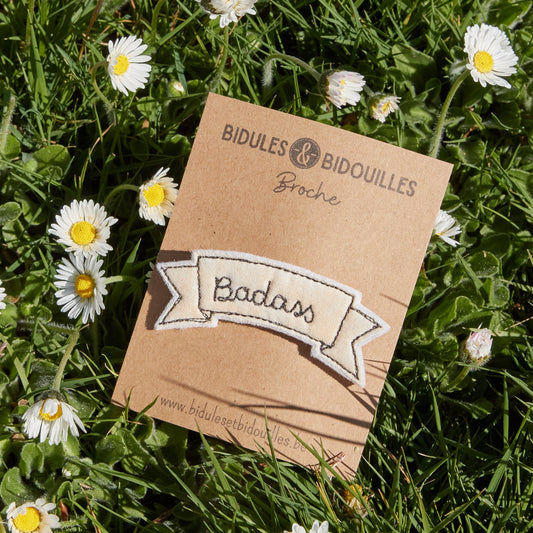 Badass – broche