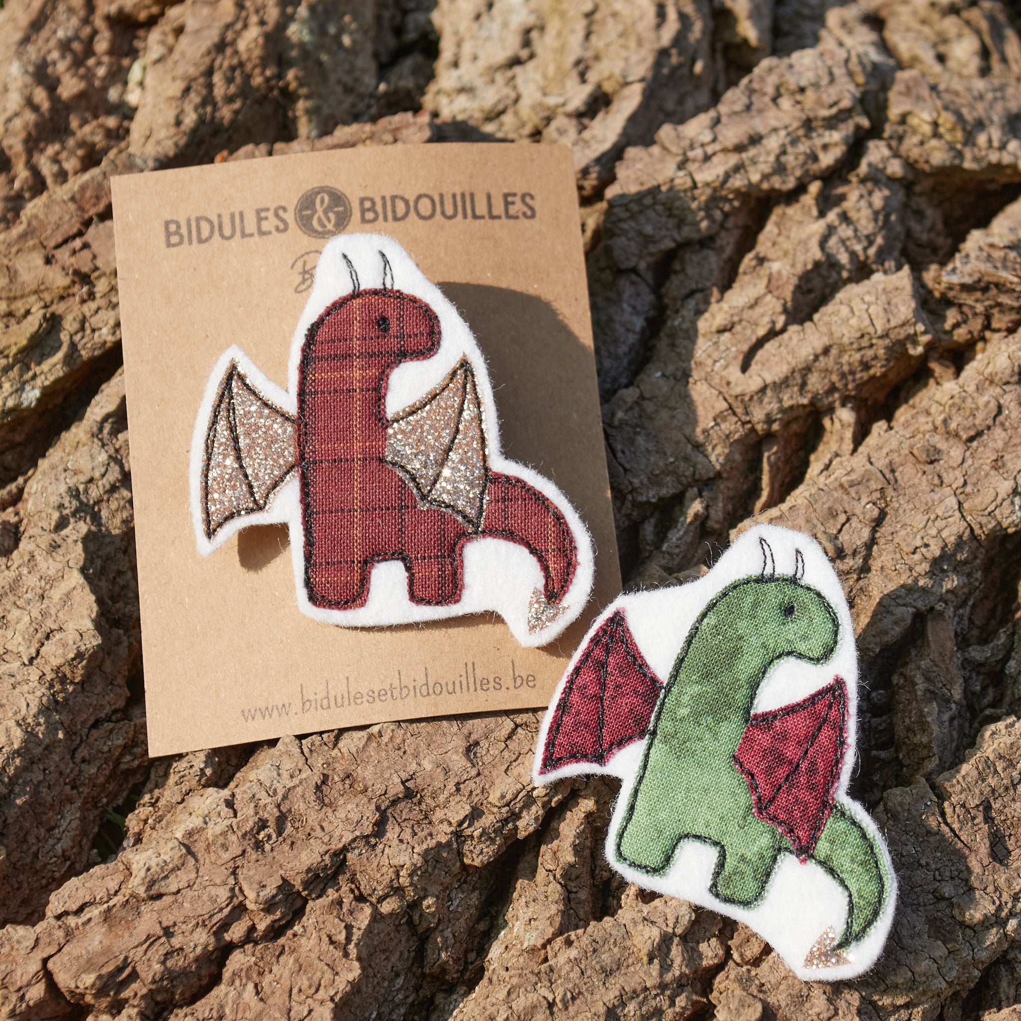 Dragon – broche, magnet ou marque-page