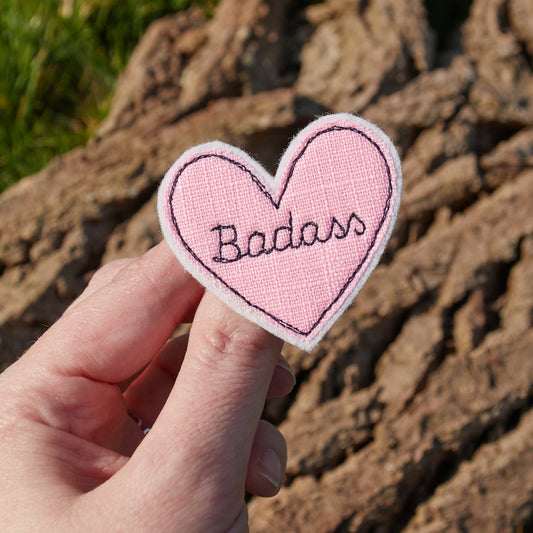 Badass cœur – broche