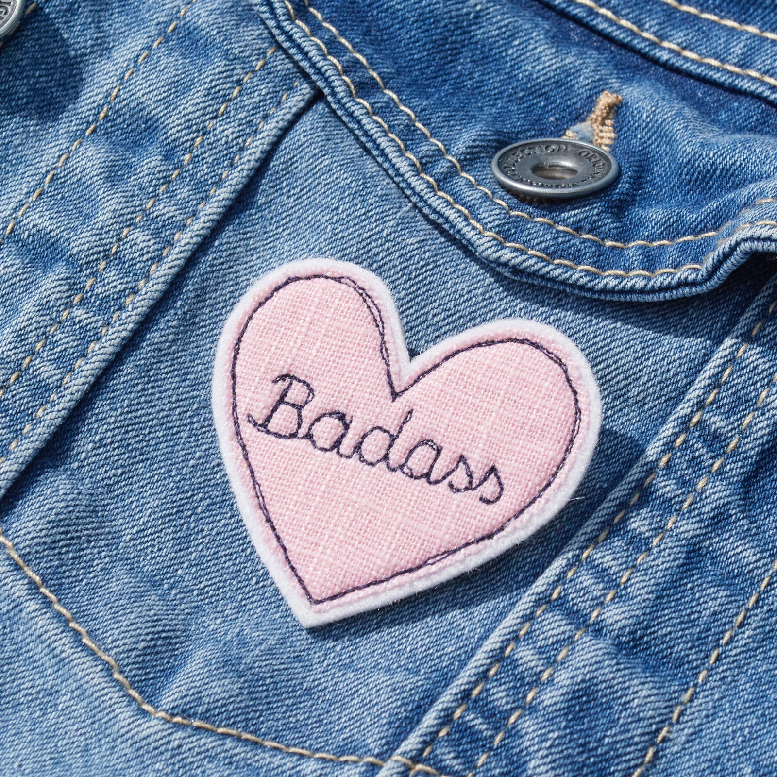 Badass cœur – broche
