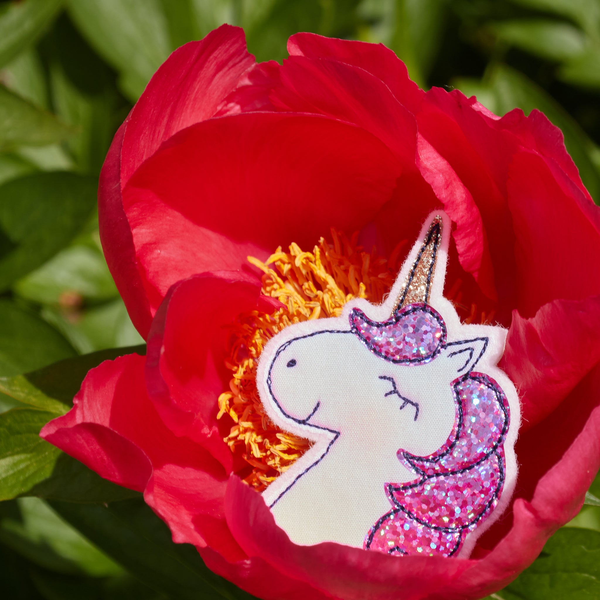 Licorne – broche ou magnet