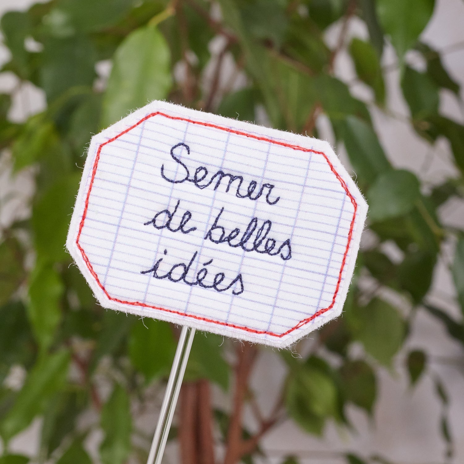 Semer de belles idées – pique-plante