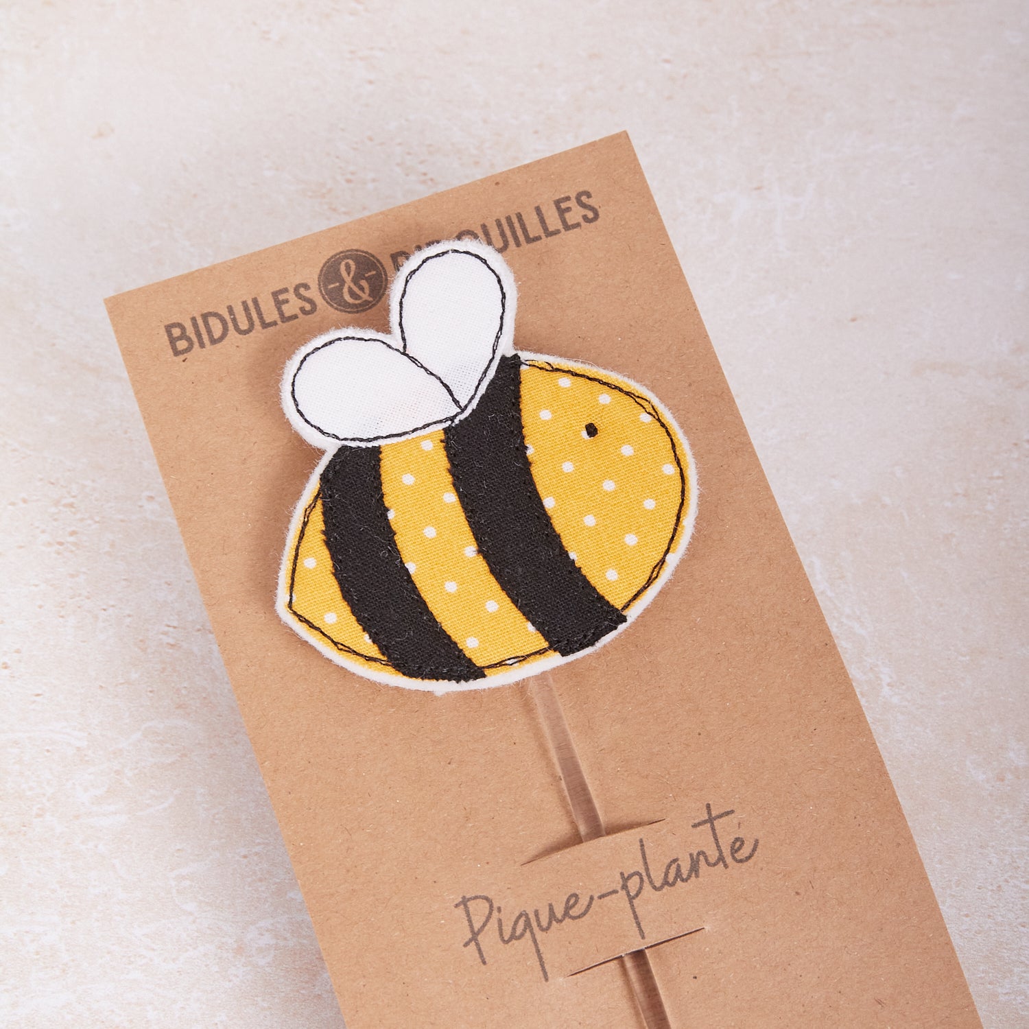 Pique-plante abeille