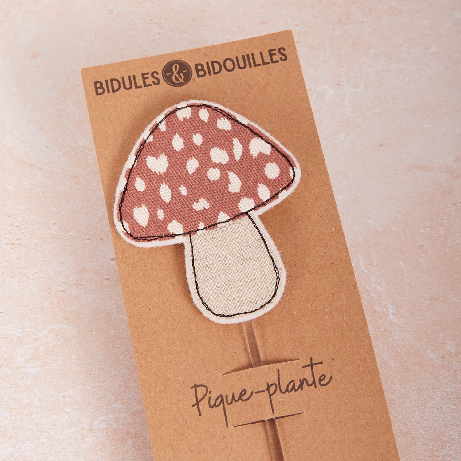 Pique-plante champignon (divers coloris)