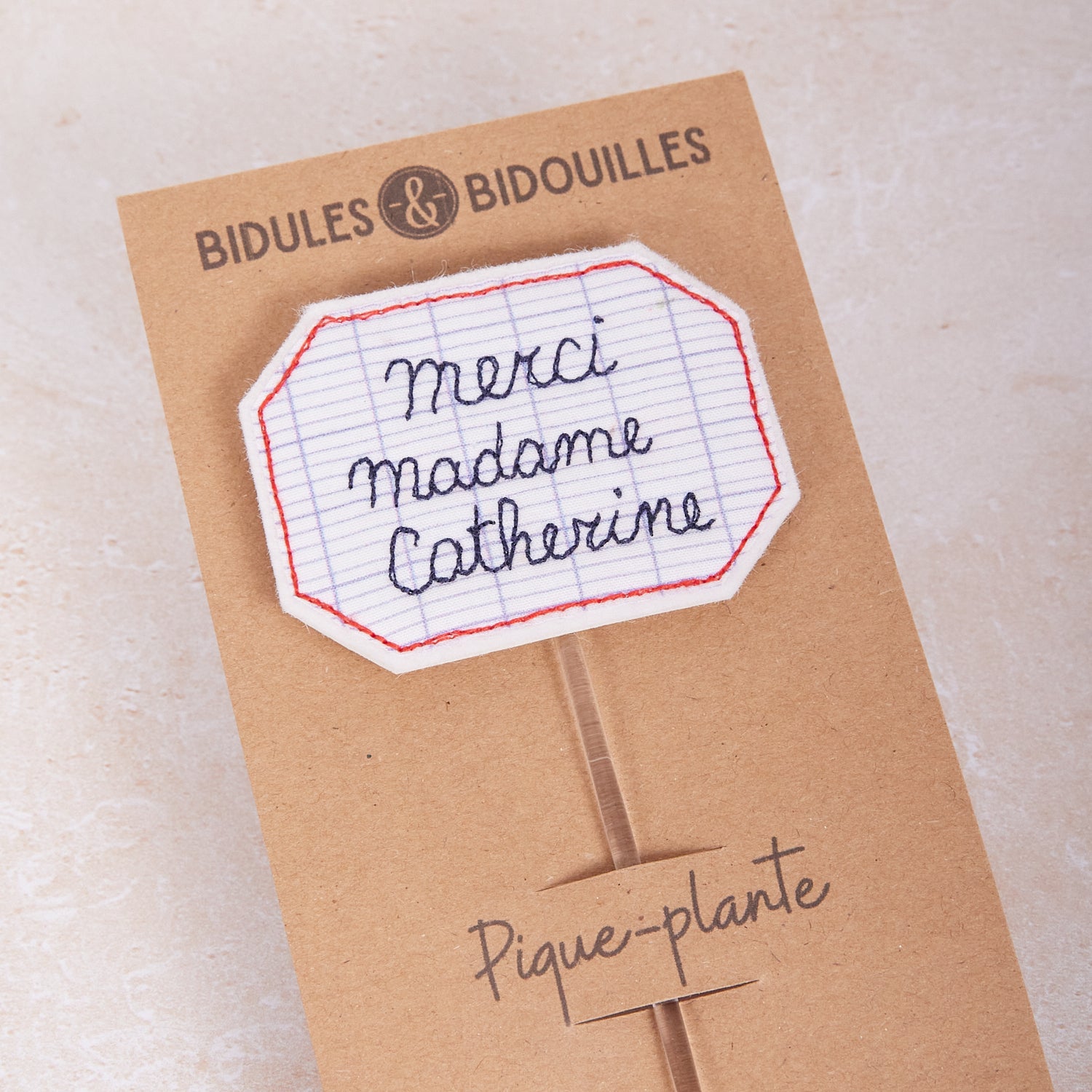 Étiquette à personnaliser – pique-plante