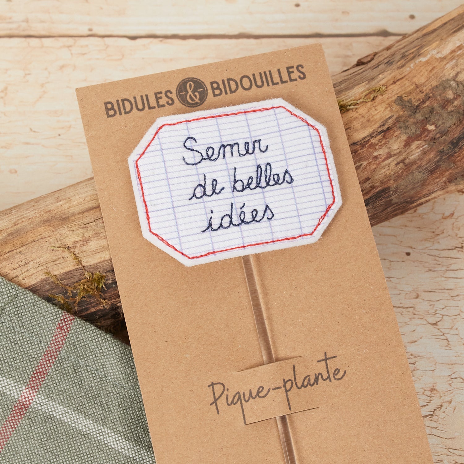 Semer de belles idées – pique-plante
