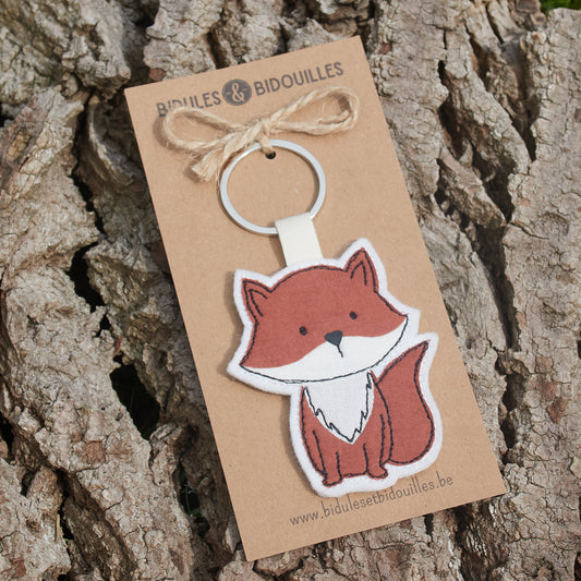 Porte-clé renard