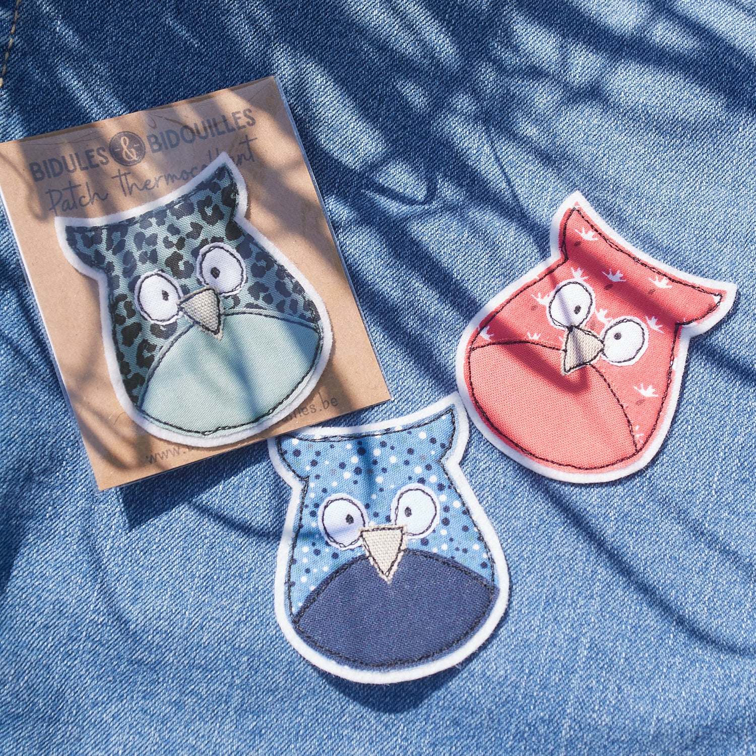 Patch hibou (diverses variantes)