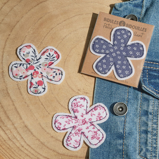 Patch fleur (diverses variantes)