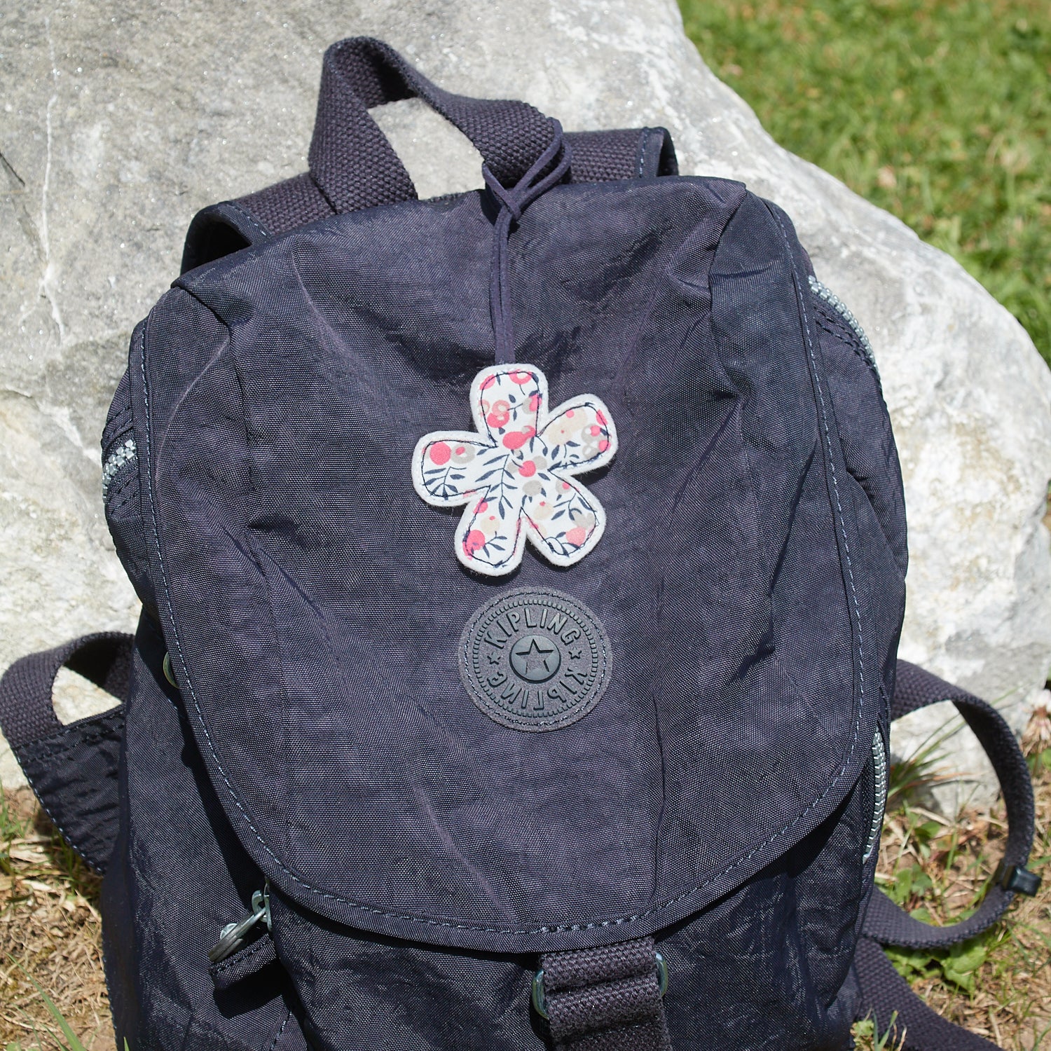 Déco de sac fleur