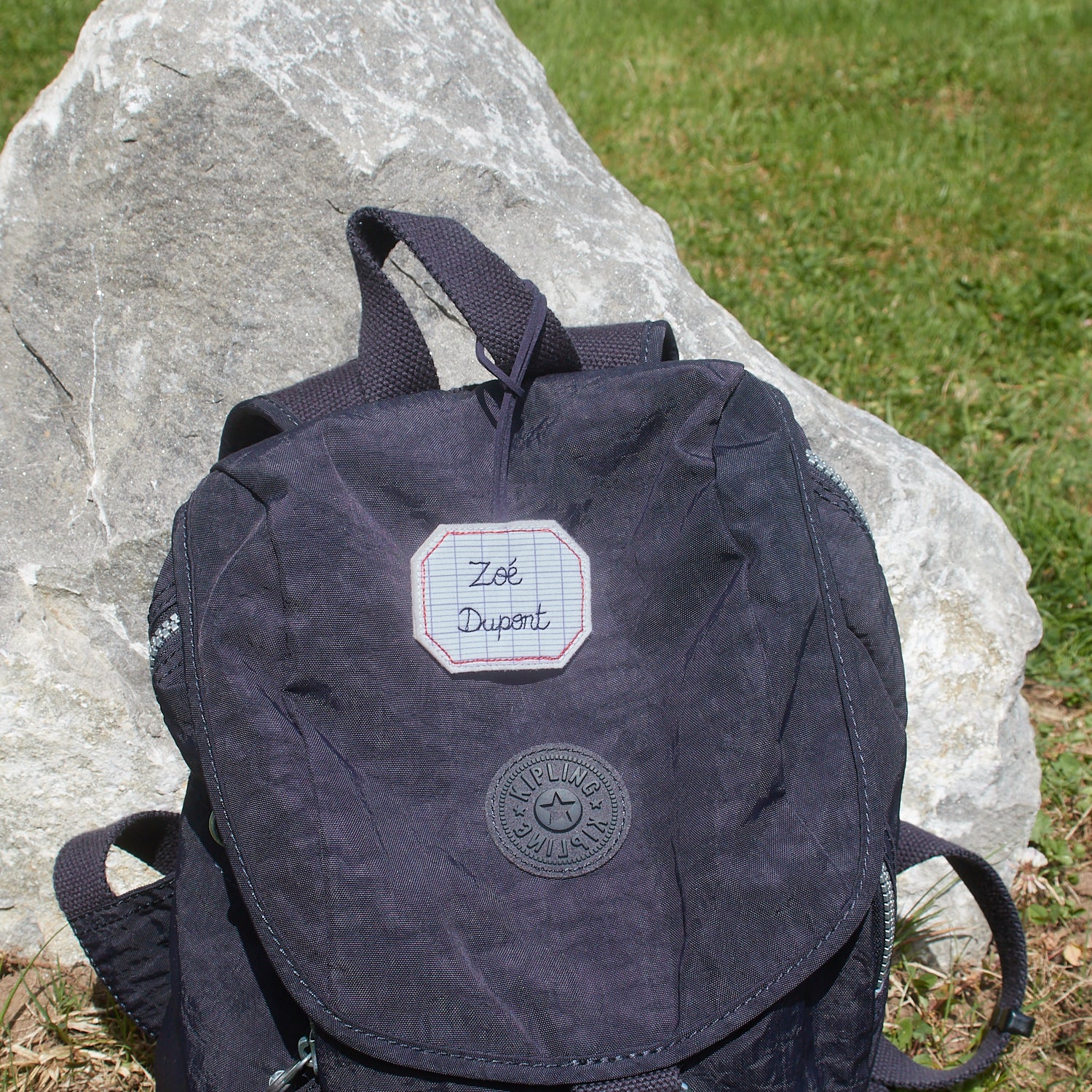 Déco de sac étiquette personnalisable