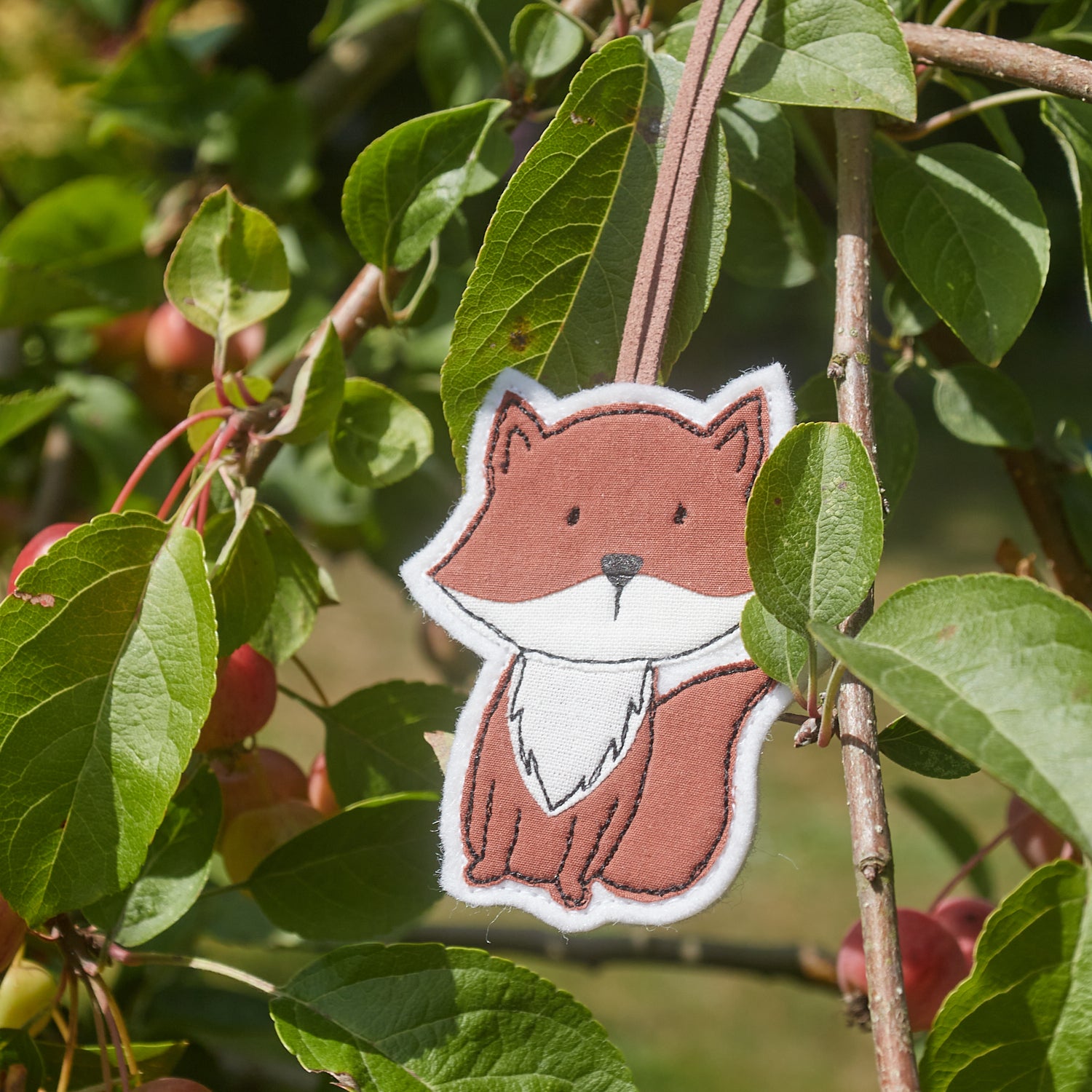 Déco de sac renard