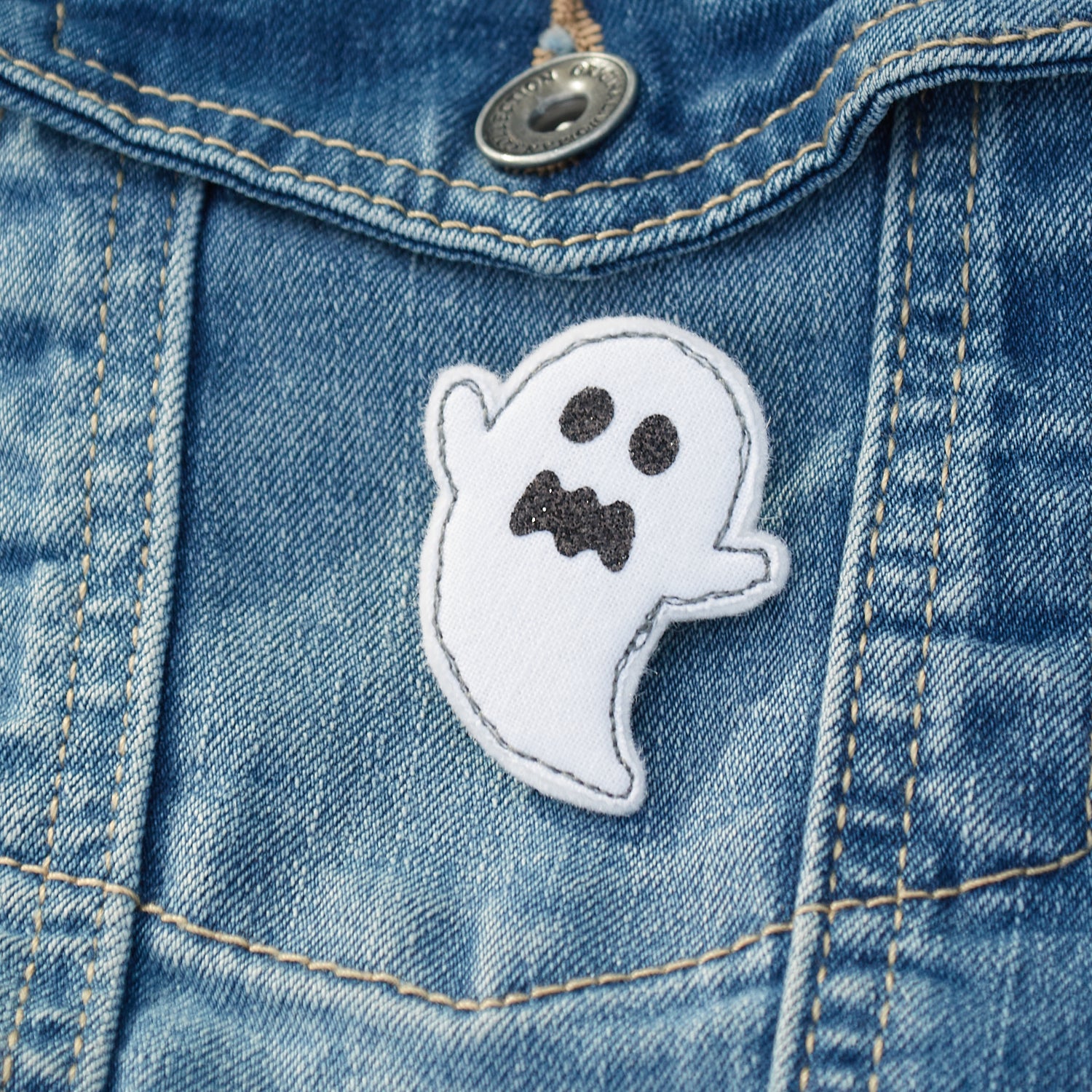 Fantôme – broche ou magnet