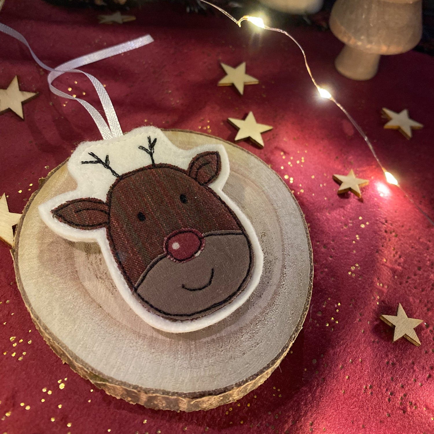 Renne – décoration de Noël à suspendre